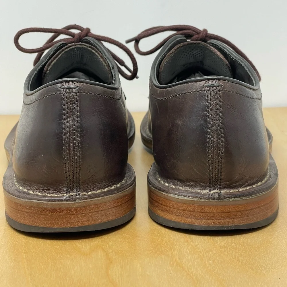 Cole Haan * Grand.OS Brown Leather Lace Up Derby Shoes Size 9.5